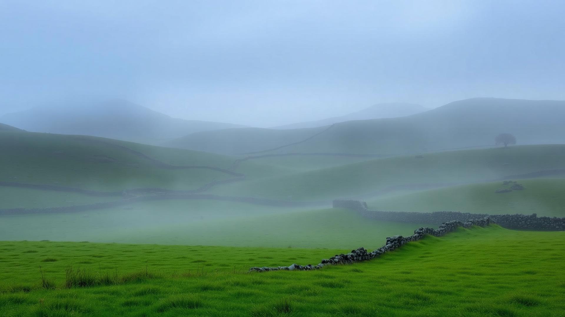 Irish landscape near Carrick-on-Shannon